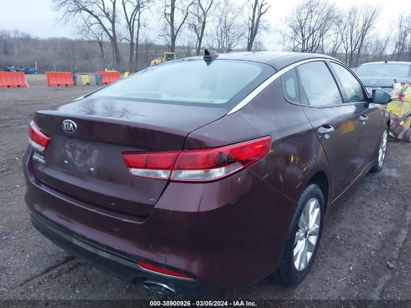 2017 Kia Optima Lx VIN: 5XXGT4L36HG146898 Lot: 38900926