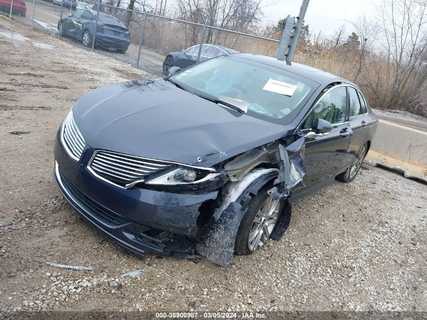 2013 Lincoln Mkz VIN: 3LN6L2J93DR827518 Lot: 38900987