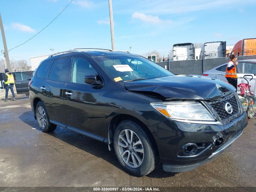 2016 Nissan Pathfinder S VIN: 5N1AR2MM1GC618659 Lot: 38900997