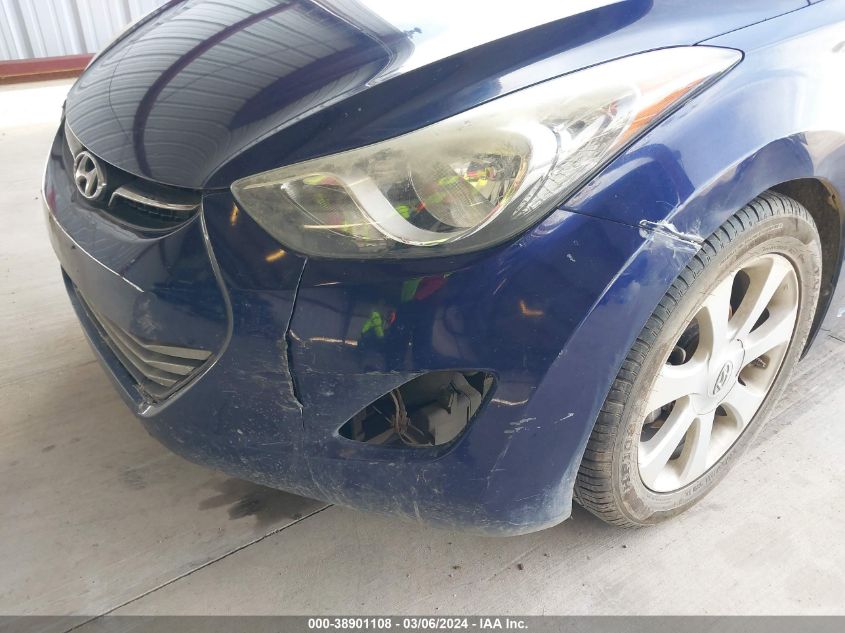 5NPDH4AE6DH452121 2013 Hyundai Elantra Limited