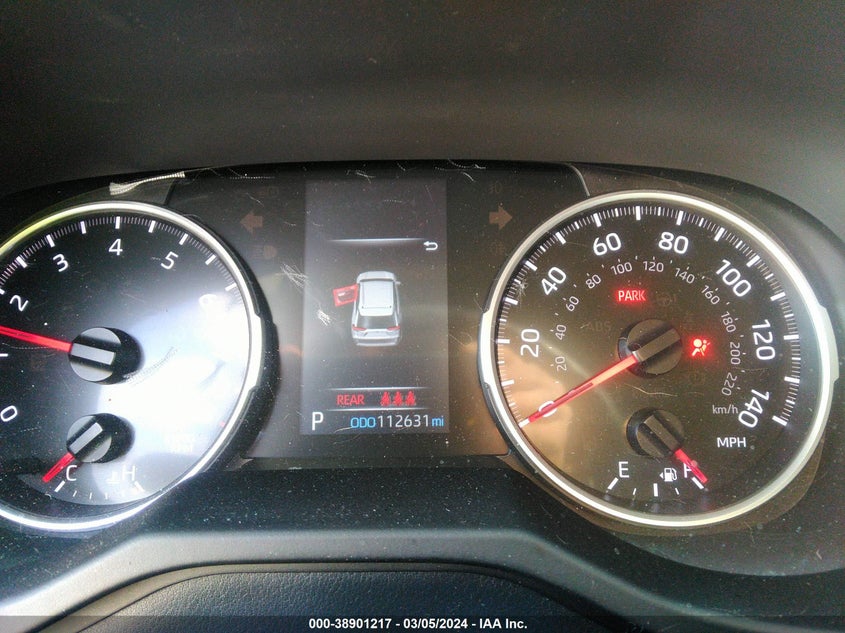 2022 TOYOTA RAV4 2.5L I-4 DI, DOHC, V(VIN: 2T3G1RFV5NC259350