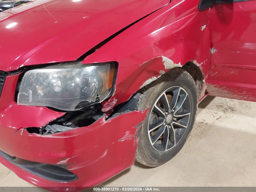 2014 DODGE GRAND CARAVAN SE 30TH ANNIVERSARY - 2C4RDGBG9ER379365