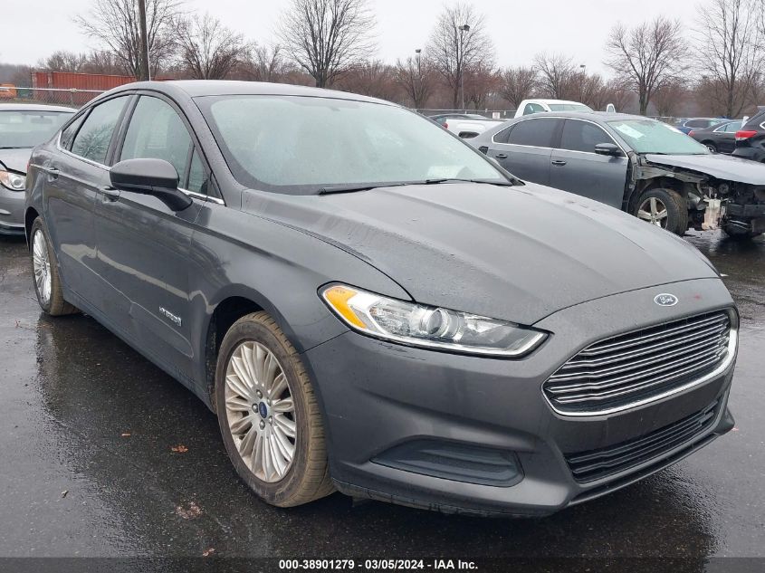 2016 Ford Fusion Hybrid S VIN: 3FA6P0UU6GR263127 Lot: 38901279