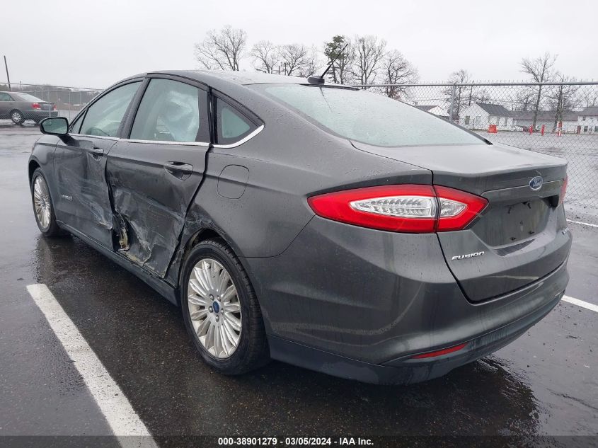 2016 Ford Fusion Hybrid S VIN: 3FA6P0UU6GR263127 Lot: 38901279