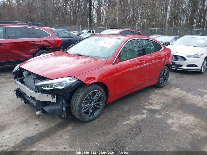 2020 BMW 228I Gran Coupe xDrive VIN: WBA73AK08L7F97984 Lot: 38901332