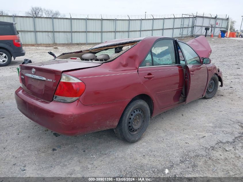 2006 Toyota Camry Le VIN: 4T1BE32K76U148573 Lot: 38901398