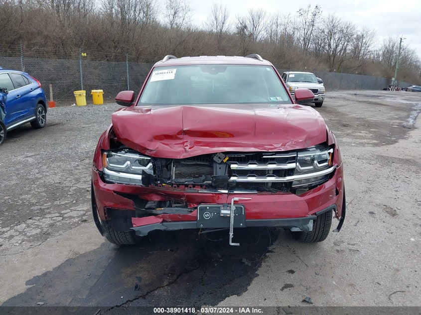 VIN 1V2UR2CA6KC528455 2019 VOLKSWAGEN ATLAS 3.6L V6 SE W/TECHNOLOGY