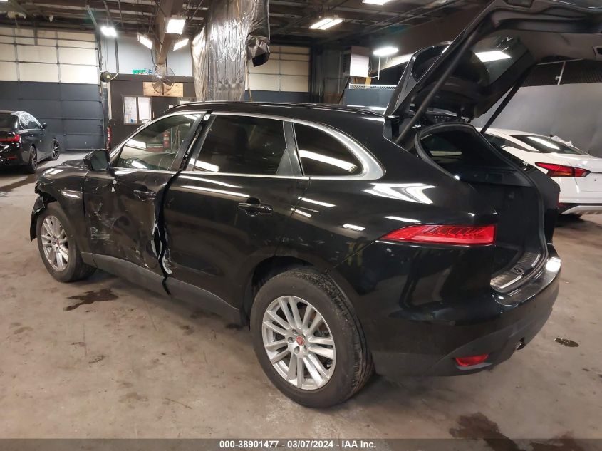 2019 Jaguar F-Pace 25T Premium VIN: SADCJ2FXXKA355561 Lot: 38901477