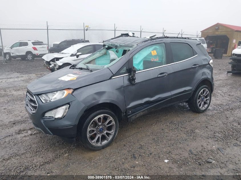 2020 Ford Ecosport Titanium VIN: MAJ6S3KLXLC383323 Lot: 38901575