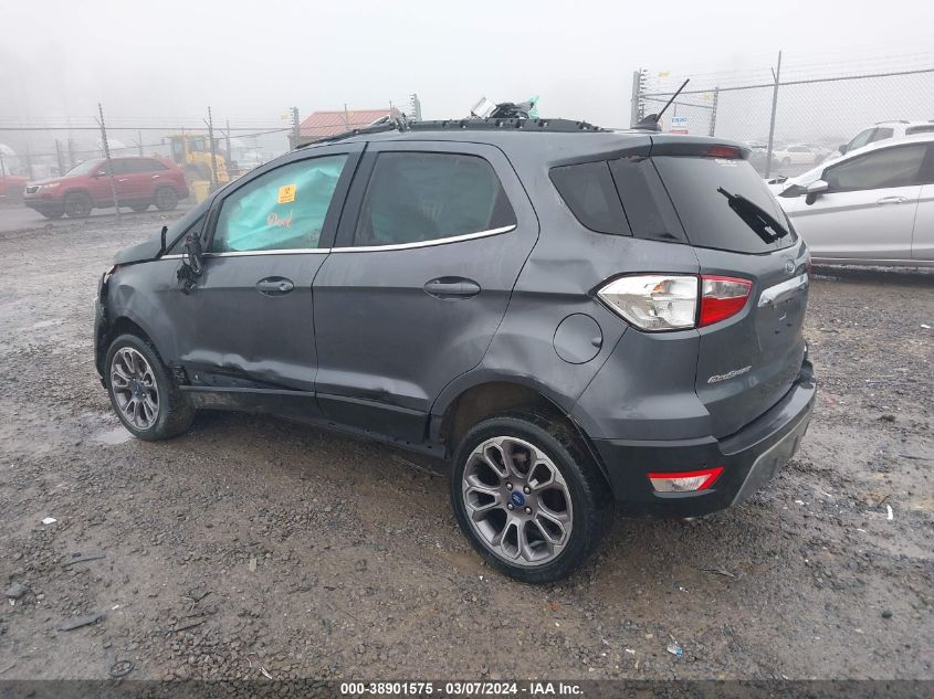 2020 Ford Ecosport Titanium VIN: MAJ6S3KLXLC383323 Lot: 38901575