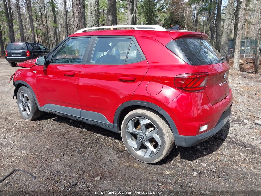 2022 Hyundai Venue Sel VIN: KMHRC8A31NU172295 Lot: 38901765