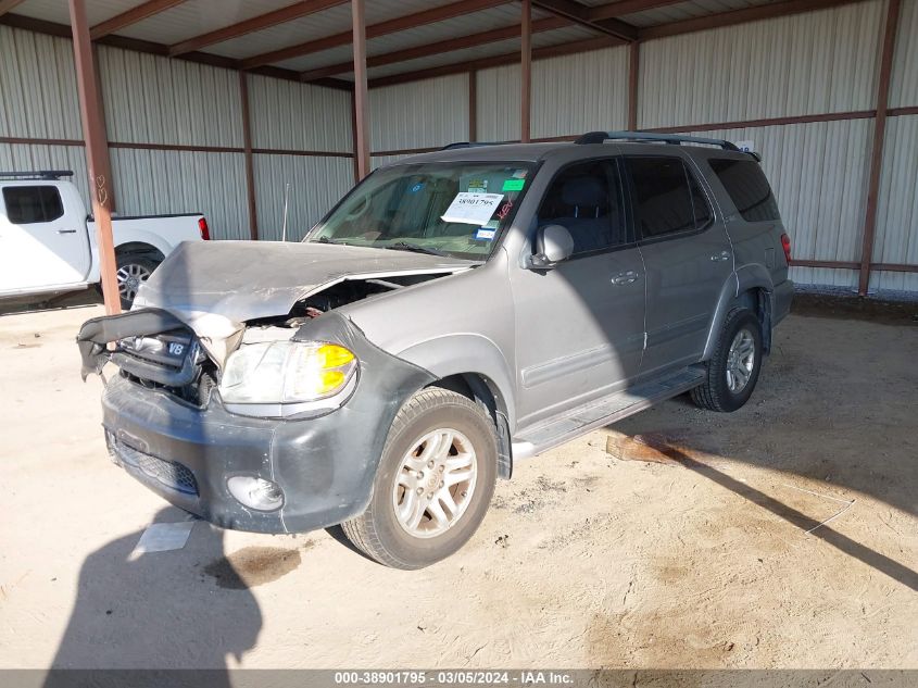 2004 Toyota Sequoia Sr5 V8 VIN: 5TDZT34A54S230672 Lot: 38901795