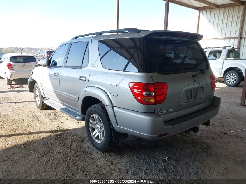 2004 Toyota Sequoia Sr5 V8 VIN: 5TDZT34A54S230672 Lot: 38901795