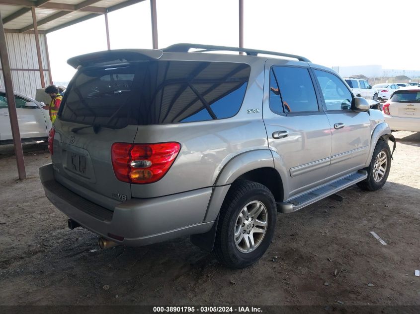 2004 Toyota Sequoia Sr5 V8 VIN: 5TDZT34A54S230672 Lot: 38901795