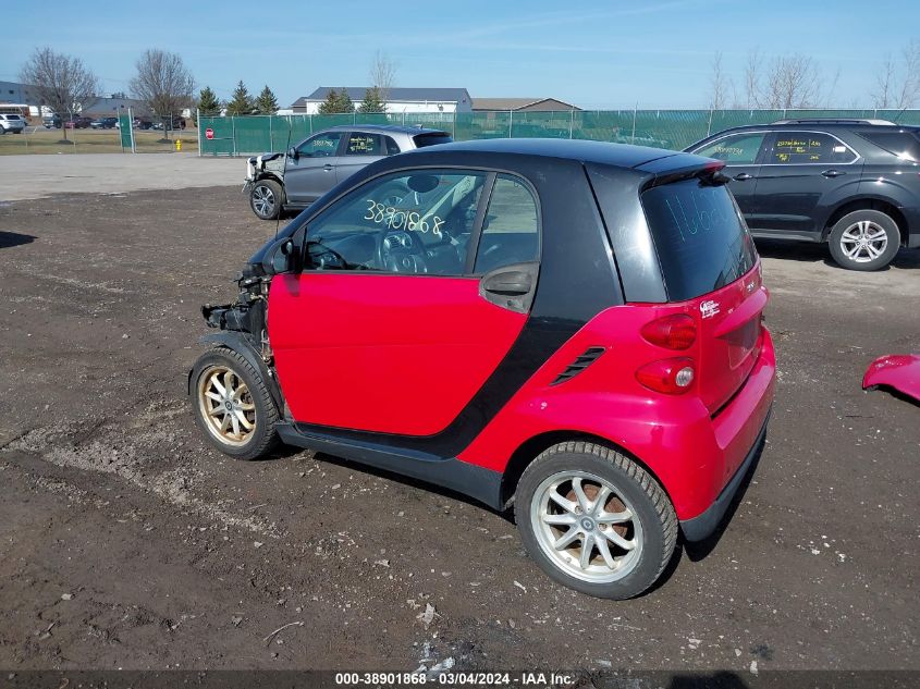 2010 Smart Fortwo Passion/Pure VIN: WMEEJ3BA1AK342252 Lot: 38901868