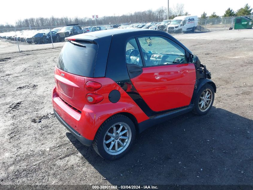 2010 Smart Fortwo Passion/Pure VIN: WMEEJ3BA1AK342252 Lot: 38901868