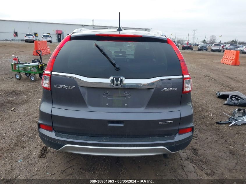 2015 HONDA CR-V TOURING - 5J6RM4H97FL104217