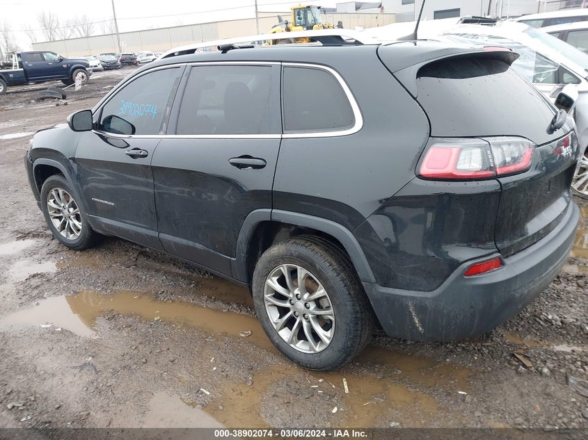 VIN 1C4PJLLB7KD122733 2019 JEEP CHEROKEE LATITUDE PLUS FWD