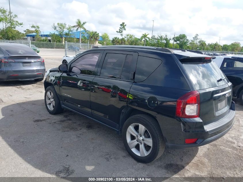 2016 Jeep Compass Sport VIN: 1C4NJCBA7GD664843 Lot: 38902100