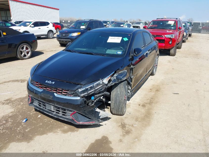 2022 Kia Forte Gt VIN: 3KPF44AC5NE486723 Lot: 38902206