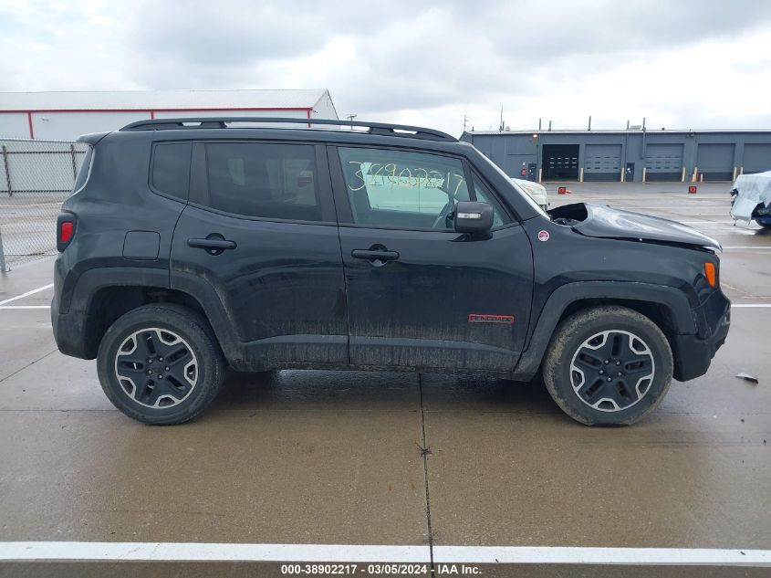 2017 Jeep Renegade Trailhawk 4X4 VIN: ZACCJBCBXHPF92239 Lot: 38902217