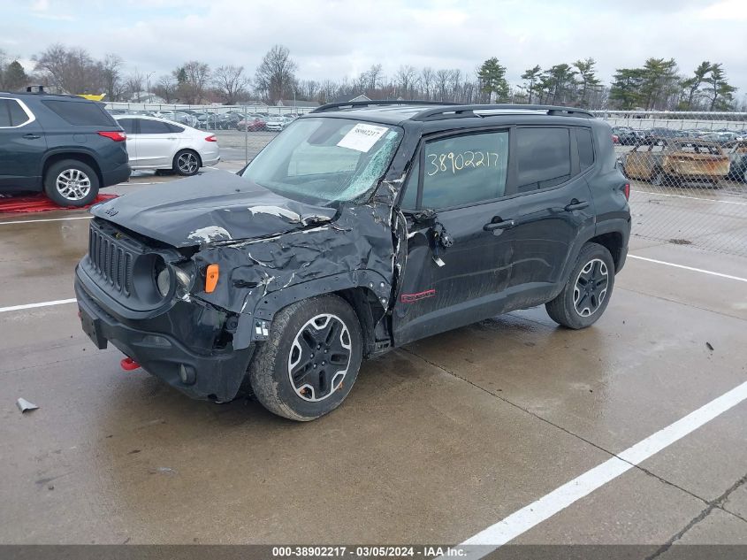 2017 Jeep Renegade Trailhawk 4X4 VIN: ZACCJBCBXHPF92239 Lot: 38902217