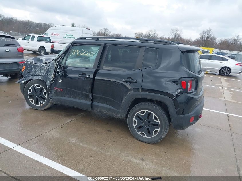 2017 Jeep Renegade Trailhawk 4X4 VIN: ZACCJBCBXHPF92239 Lot: 38902217