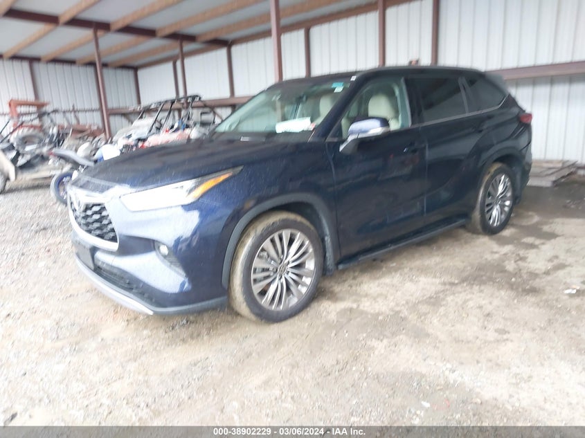 2022 TOYOTA HIGHLANDER VIN: 5TDFZRBH8NS200118
