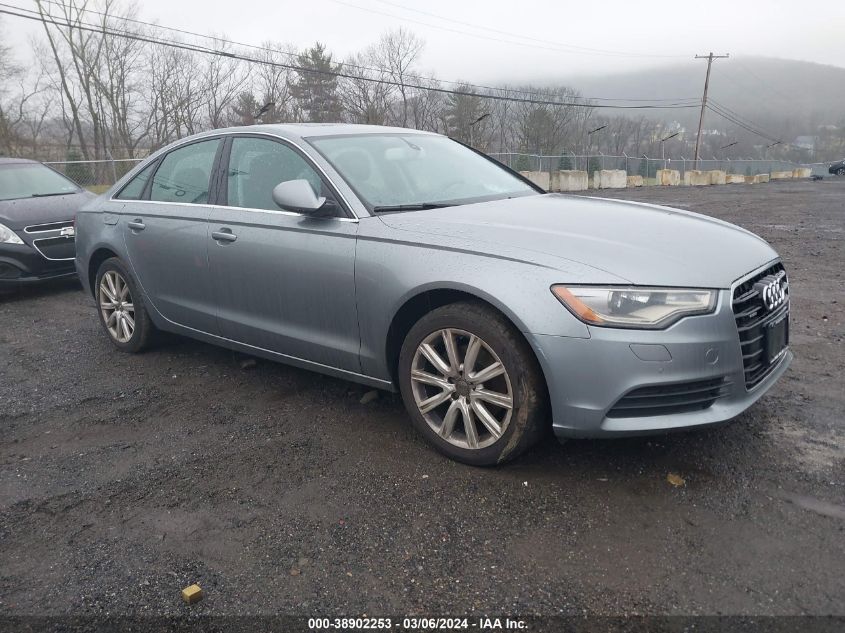 2013 Audi A6 2.0T Premium VIN: WAUGFAFCXDN084614 Lot: 38902253