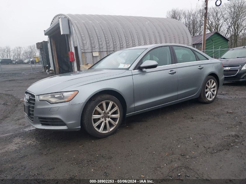 2013 Audi A6 2.0T Premium VIN: WAUGFAFCXDN084614 Lot: 38902253