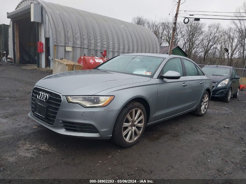 2013 Audi A6 2.0T Premium VIN: WAUGFAFCXDN084614 Lot: 38902253