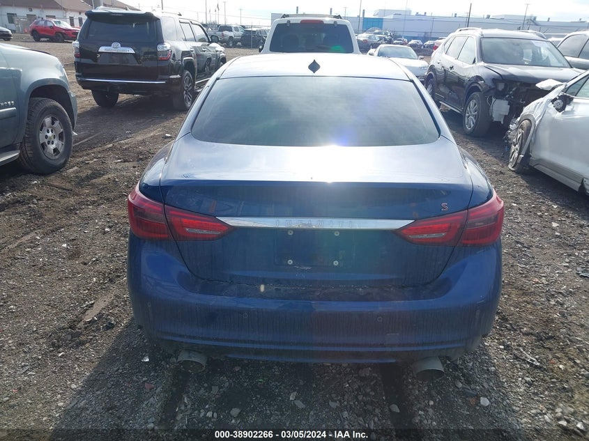 2018 INFINITI Q50 3.0T RED SPORT 400 - JN1FV7AR7JM700239