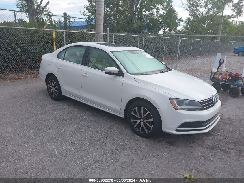 2018 Volkswagen Jetta 1.4T Se/1.4T Wolfsburg Edition VIN: 3VWDB7AJ6JM229130 Lot: 38902276