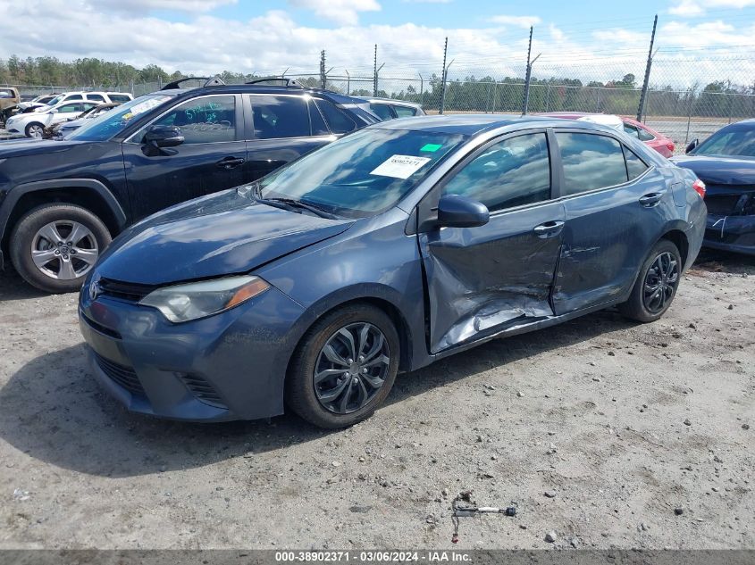 2015 Toyota Corolla Le VIN: 5YFBURHE9FP303407 Lot: 38902371