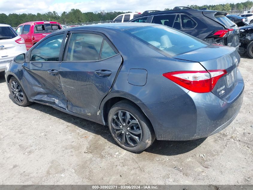 2015 Toyota Corolla Le VIN: 5YFBURHE9FP303407 Lot: 38902371