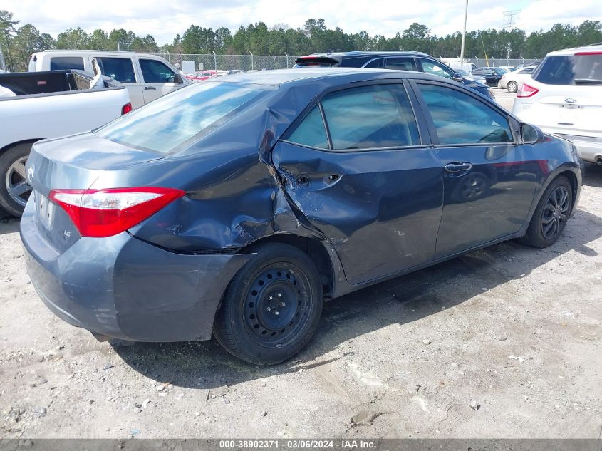 2015 Toyota Corolla Le VIN: 5YFBURHE9FP303407 Lot: 38902371