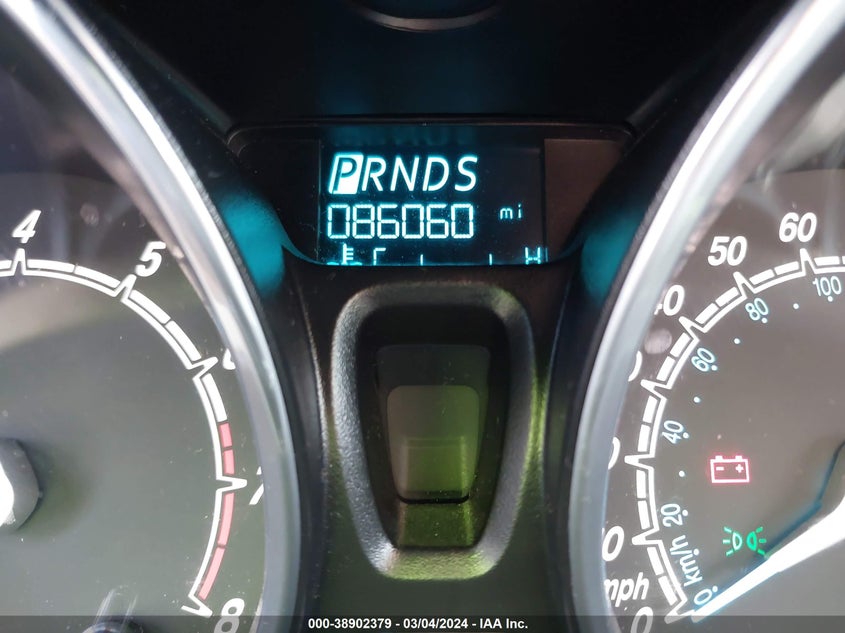 VIN 3FADP4EJ8KM134623 2019 FORD FIESTA SE