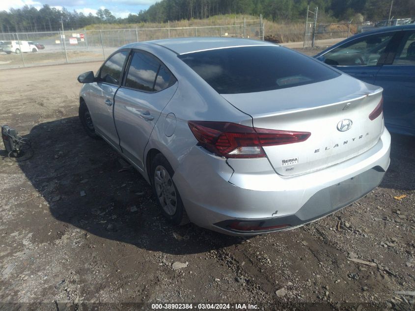 2019 Hyundai Elantra Se VIN: KMHD74LF1KU786094 Lot: 38902384