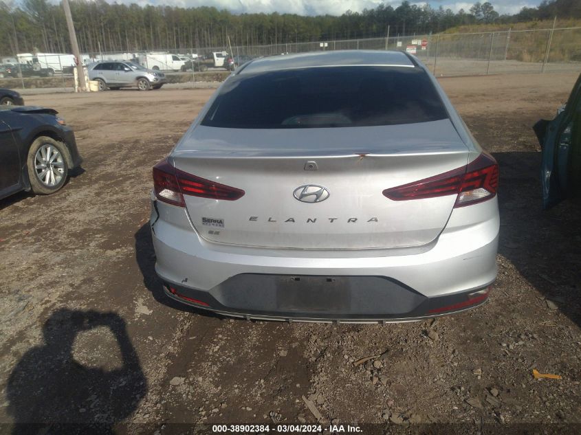 2019 Hyundai Elantra Se VIN: KMHD74LF1KU786094 Lot: 38902384