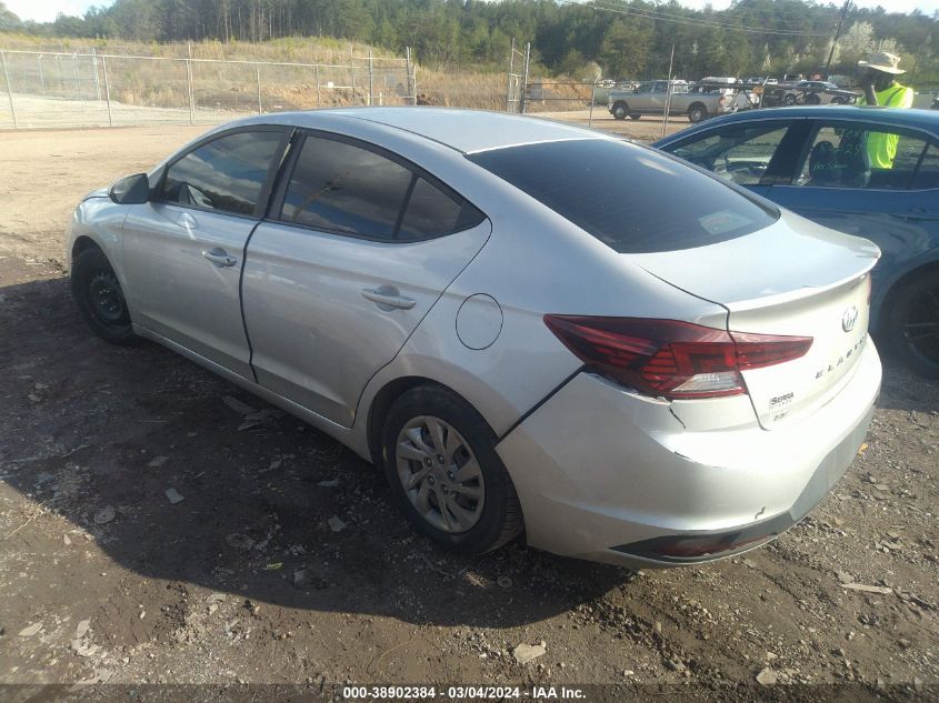 2019 Hyundai Elantra Se VIN: KMHD74LF1KU786094 Lot: 38902384