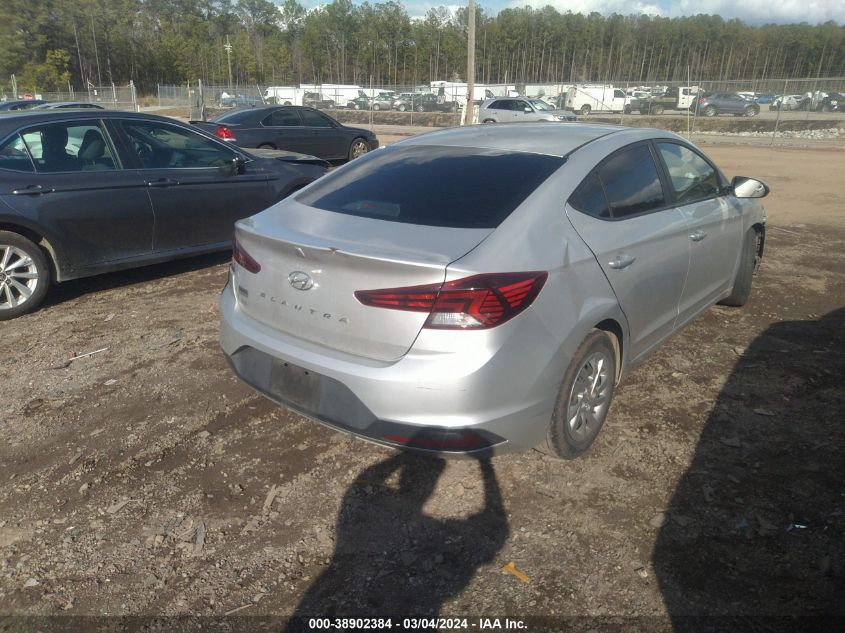 2019 Hyundai Elantra Se VIN: KMHD74LF1KU786094 Lot: 38902384