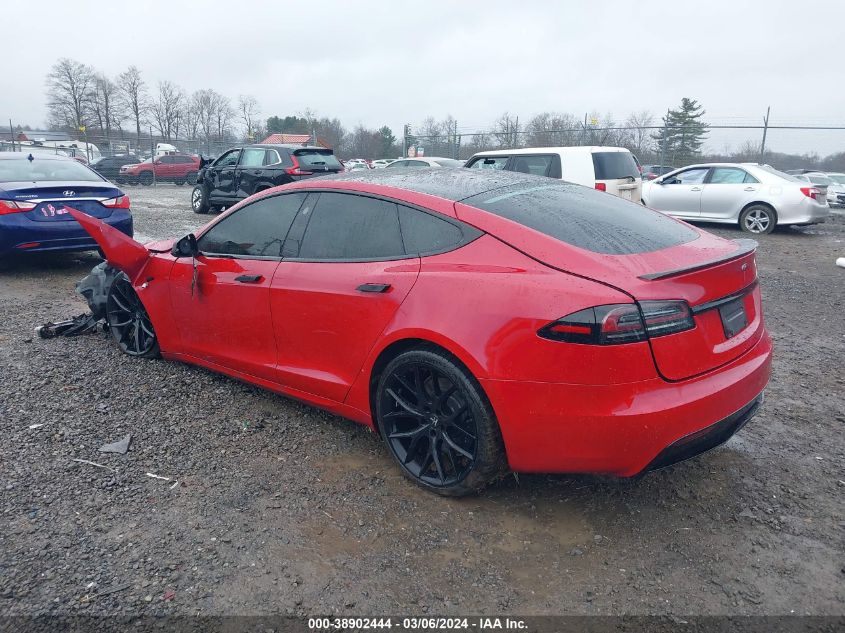 2023 Tesla Model S Dual Motor All-Wheel Drive/Standard Range VIN: 5YJSA1E54PF499820 Lot: 38902444