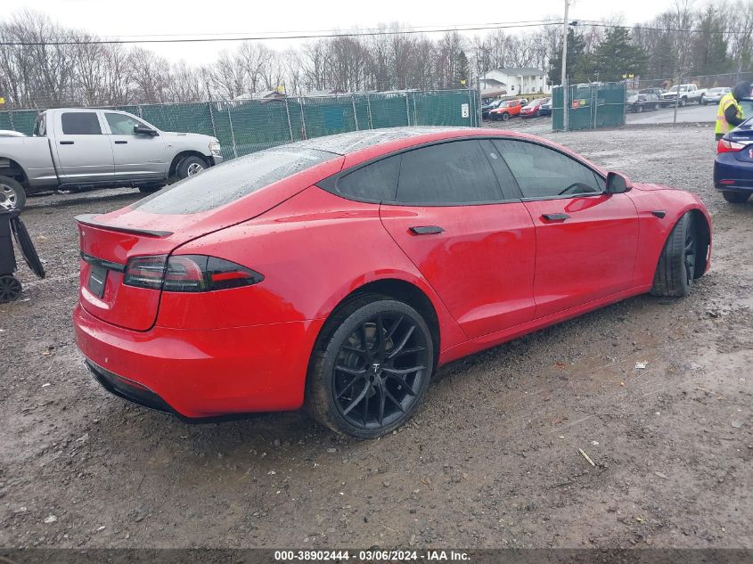 2023 Tesla Model S Dual Motor All-Wheel Drive/Standard Range VIN: 5YJSA1E54PF499820 Lot: 38902444