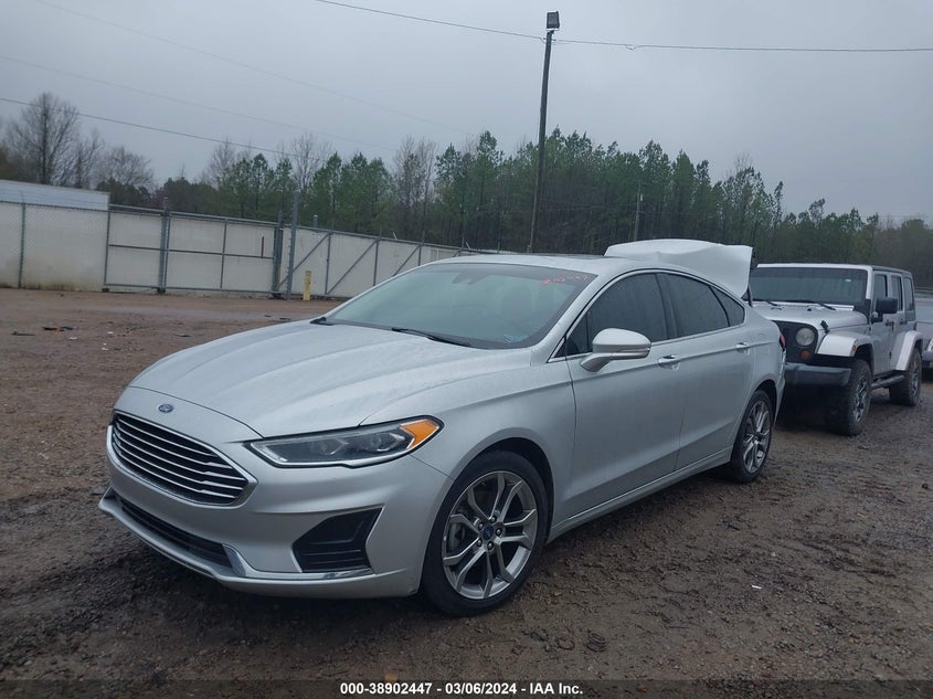 VIN 3FA6P0CD4KR140940 2019 FORD FUSION SEL