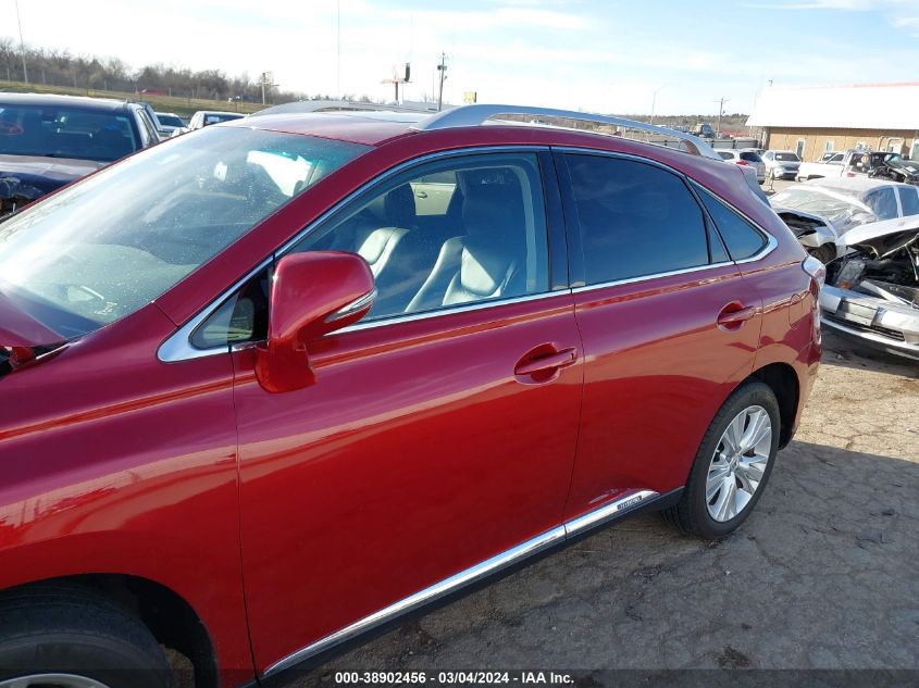 2010 Lexus Rx 450H VIN: JTJBC1BA7A2024147 Lot: 38902456