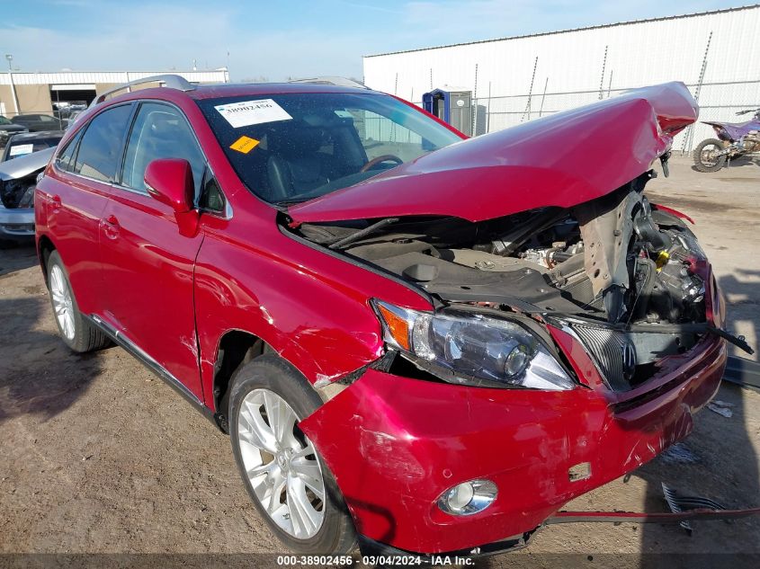 2010 Lexus Rx 450H VIN: JTJBC1BA7A2024147 Lot: 38902456