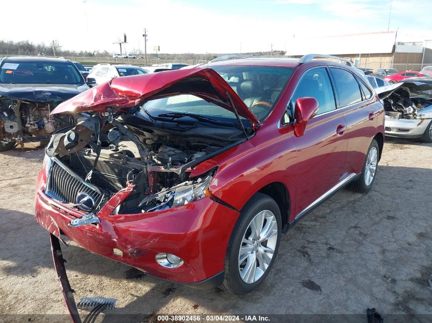 2010 Lexus Rx 450H VIN: JTJBC1BA7A2024147 Lot: 38902456