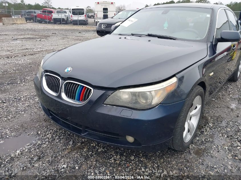 2007 BMW 525Xi VIN: WBANF33507CS39924 Lot: 38902561