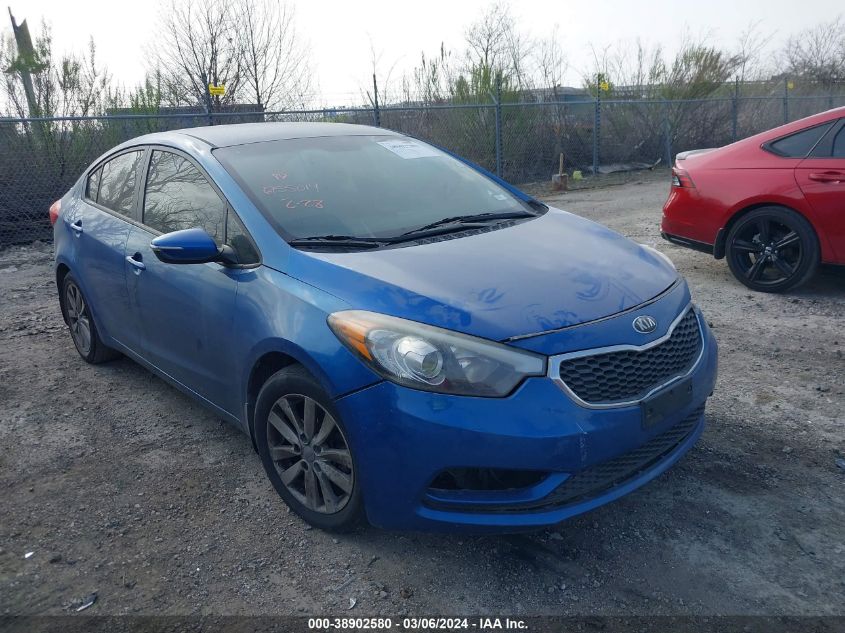 2014 Kia Forte Lx VIN: KNAFX4A62E5061180 Lot: 38902580