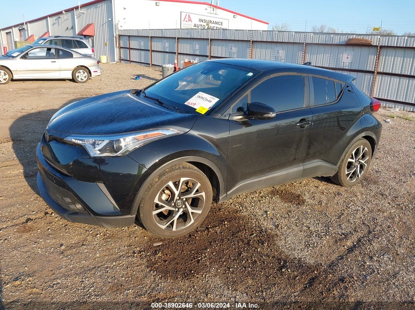 2018 Toyota C-Hr Xle VIN: NMTKHMBX4JR015388 Lot: 38902646